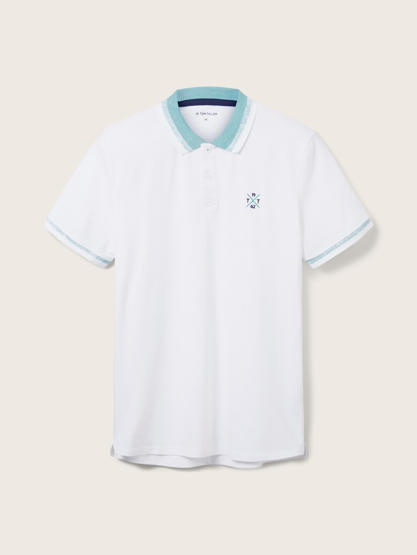 Buy Tom Tailor Polo Shirts Online USA - Mens With Embroidery White