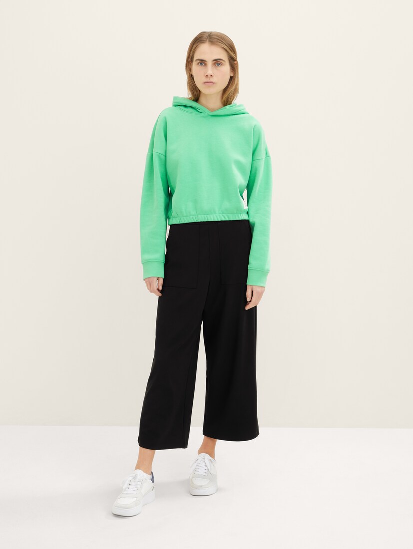 Tom Tailor Hoodie Retailers - Womens Cropped Green